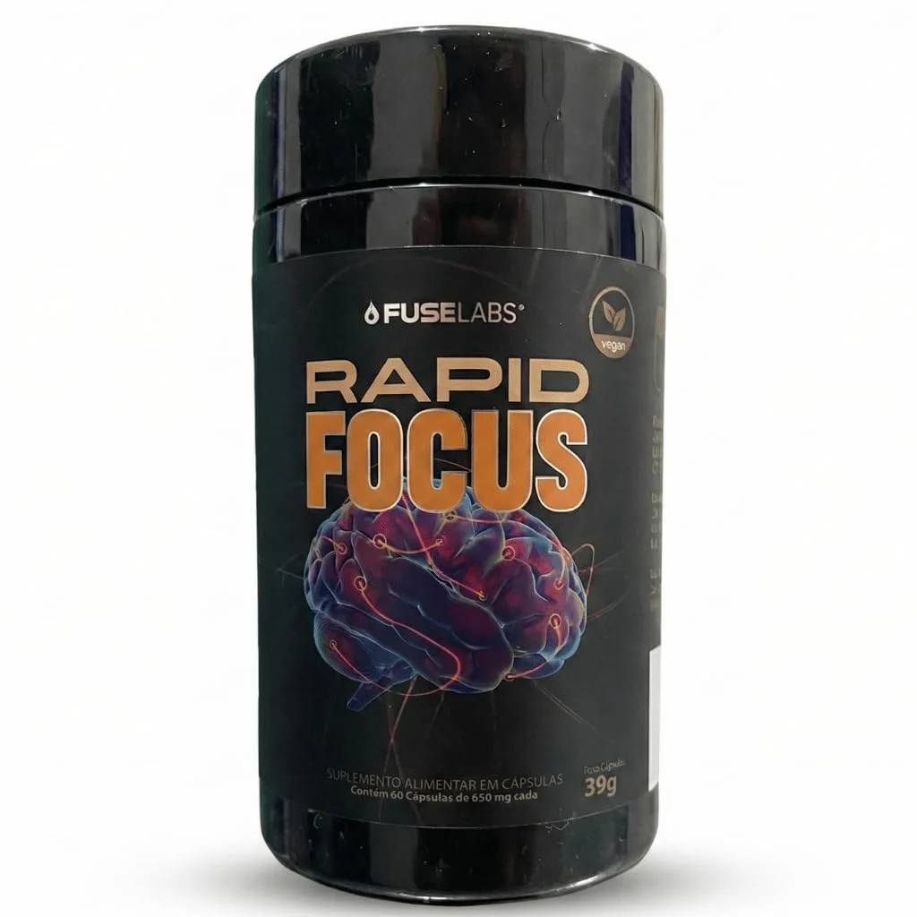 Rapid Focus FuseLabs, 60 cápsulas — embalagem