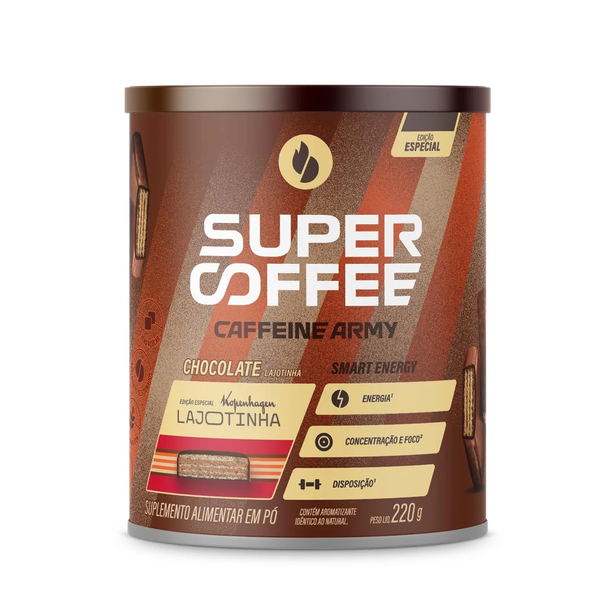 SuperCoffee Lajotinha 220 g — embalagem Classic Size