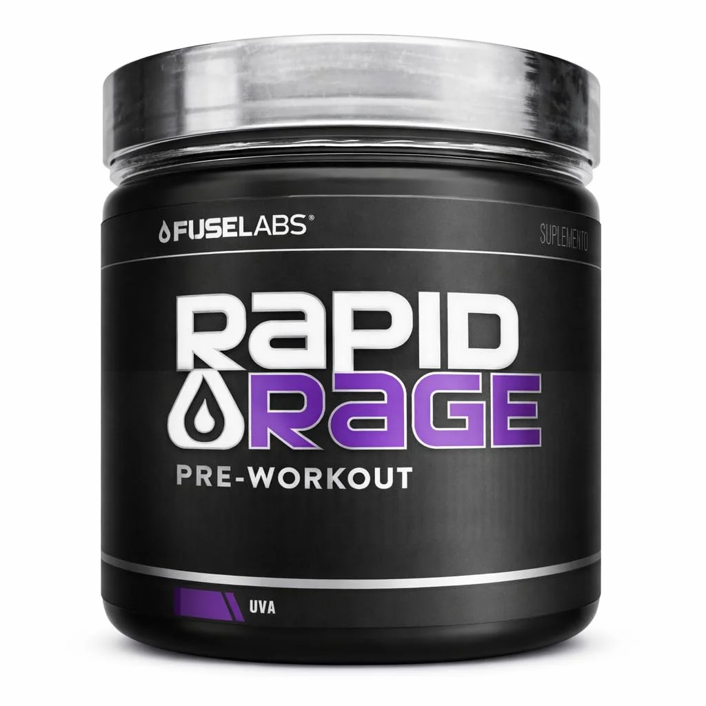 Rapid Rage FuseLabs Uva, 300 g — embalagem
