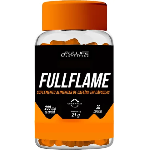 Full Flame 30 cápsulas Fullife Nutrition — embalagem