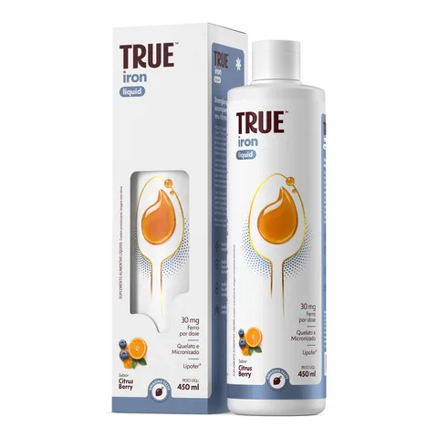 True Liquid Iron True Source 450 ml — embalagem