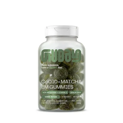 CoQ10 + Matcha Guday 60 gomas — embalagem