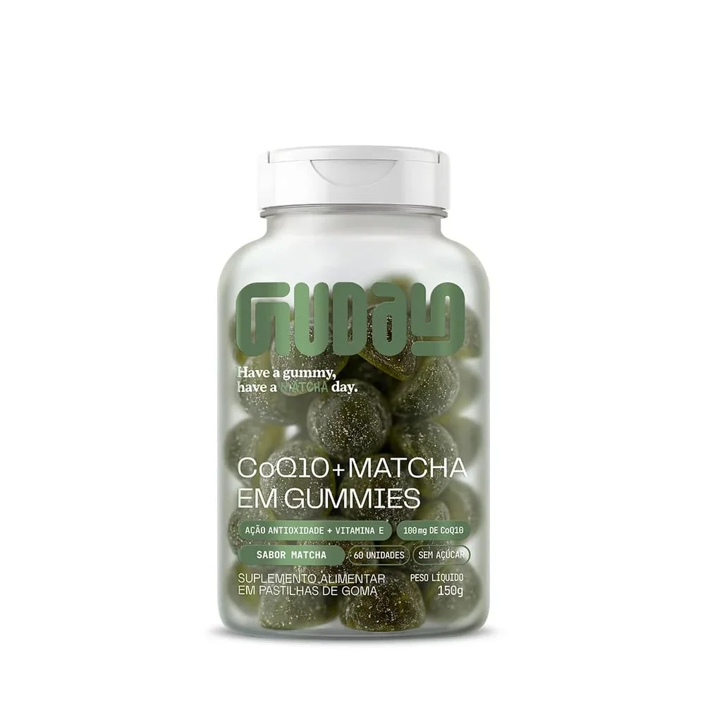 CoQ10 + Matcha Guday 60 gomas — embalagem