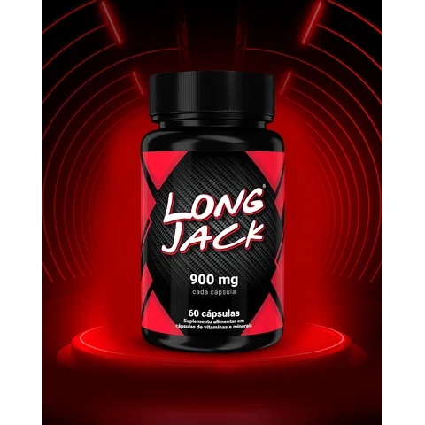 Pote Long Jack Original 900 mg com 60 cápsulas
