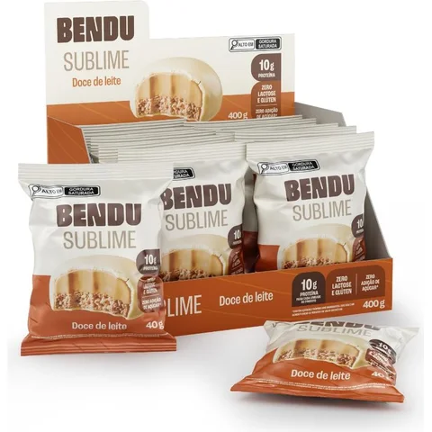 Embalagem de Bendu Sublime Doce de Leite display 10 × 40 g