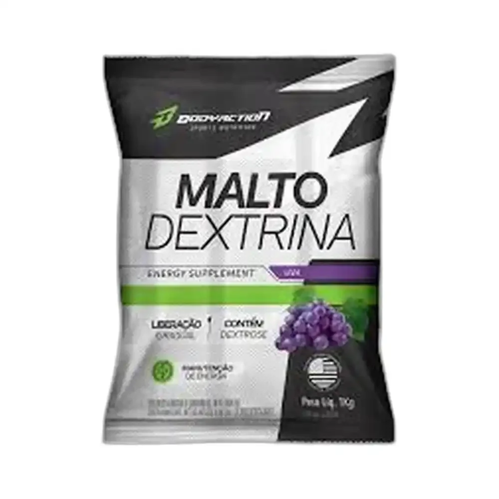 Maltodextrina uva Body Action, 1 kg — embalagem