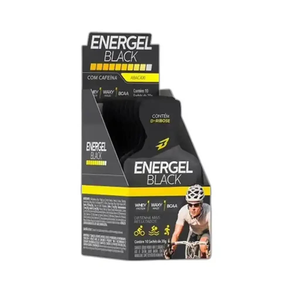Energel Black Abacaxi Body Action, 10 × 30 g — embalagem