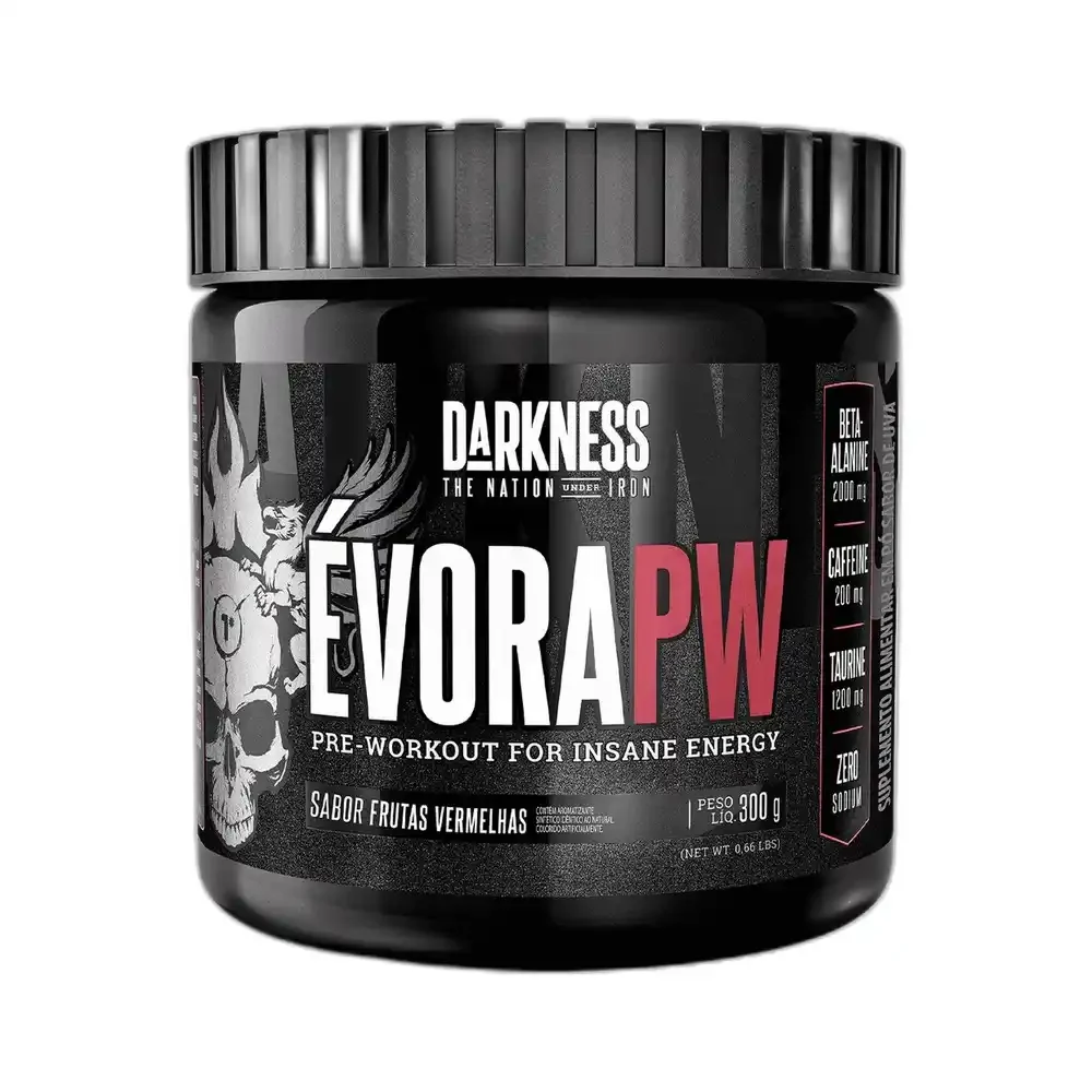 Evora frutas vermelhas 300 g Integralmédica — embalagem