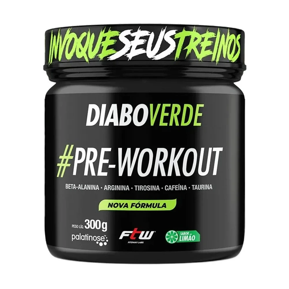 Diabo Verde 300 g limão FTW — embalagem