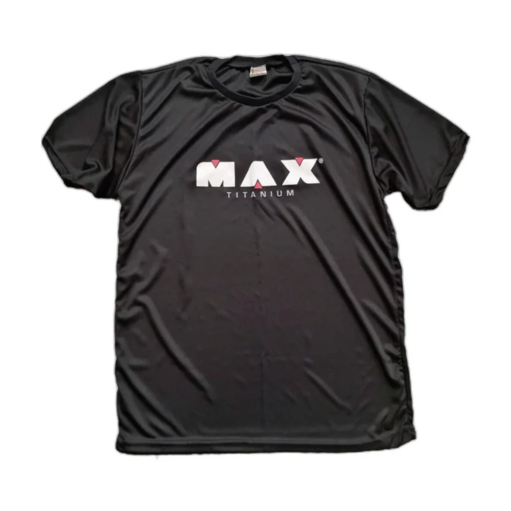 Camiseta Dry Max Titanium Preta, Gg — embalagem