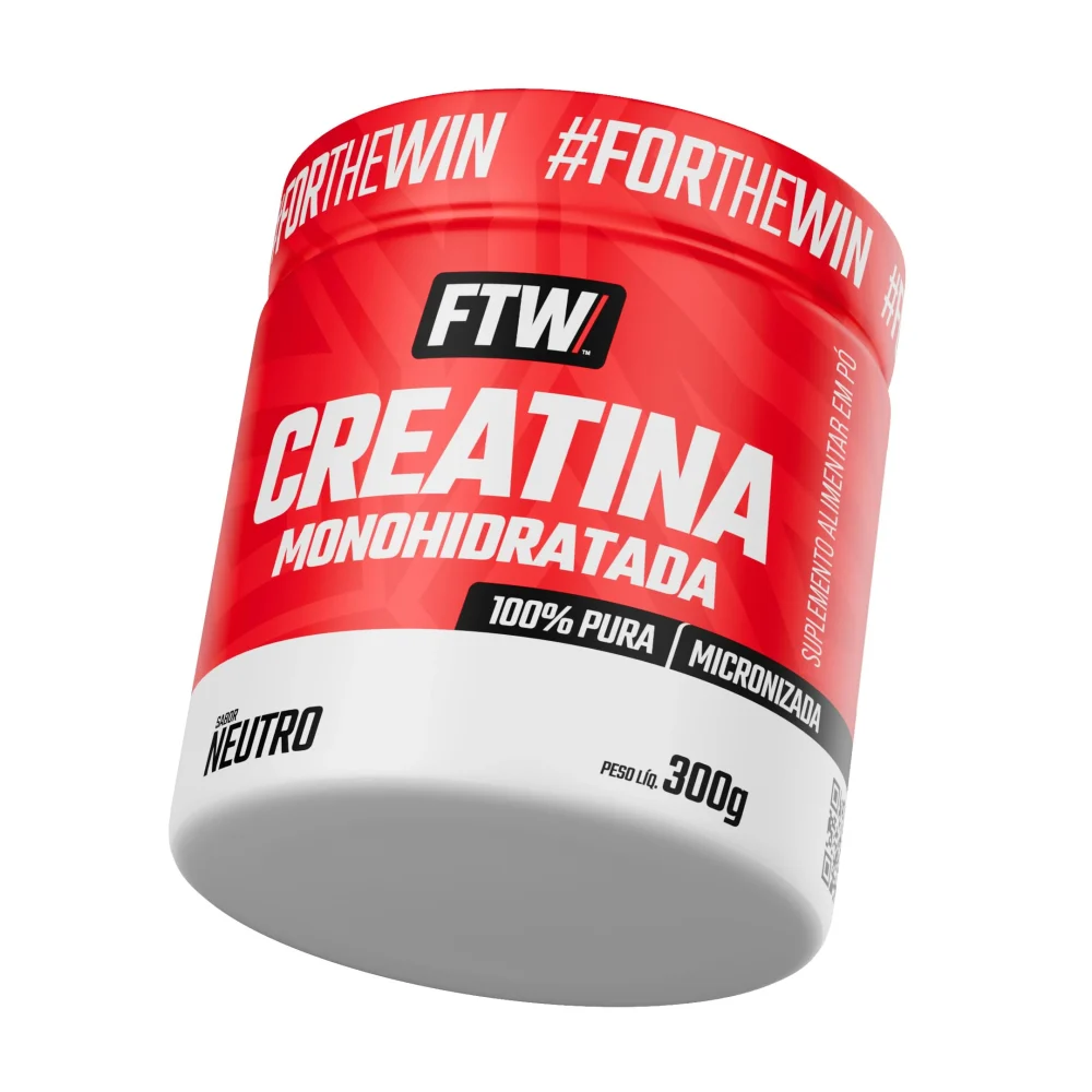 FTW Creatina Monohidratada 300 g — embalagem