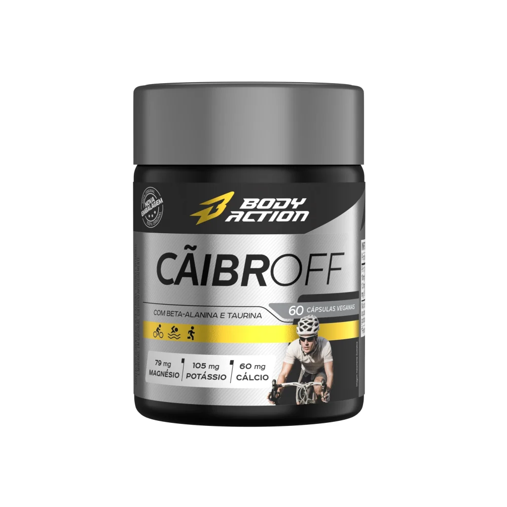 Caibroff Body Action 60 unidades — embalagem