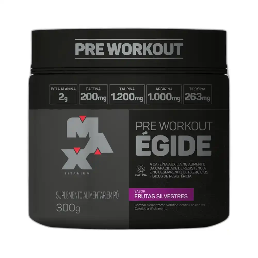 Egide frutas Silvestres 300 g Max Titanium — embalagem