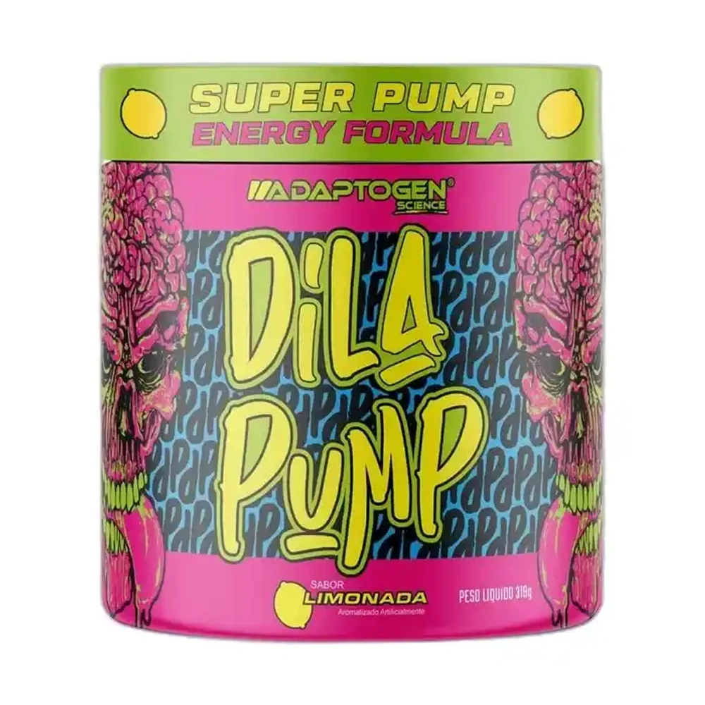 Dila Pump Limonada 318 g Adaptogen — embalagem