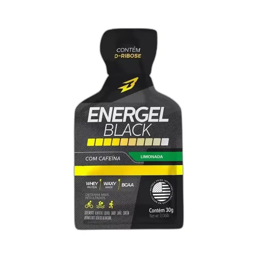 Energel Black Limonada Body Action, 1 Unidade de 30 g — embalagem