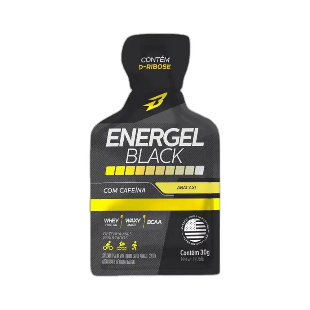 Energel Black Abacaxi Body Action, 1 Unidade de 30 g — embalagem
