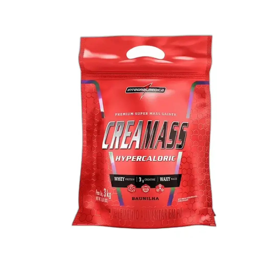 Creamass baunilha 3 kg Integralmédica — embalagem