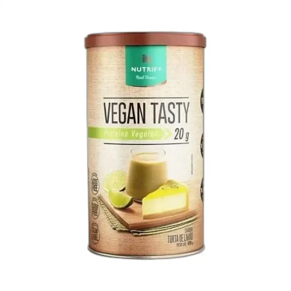 Vegan Tasty Torta de limão Nutrify, 450 g — embalagem