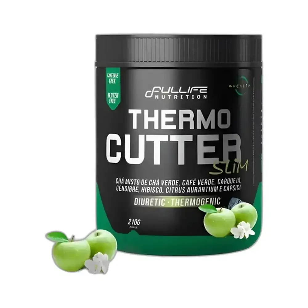 Thermo Cutter Slim Green Apple 210 g Fullife Nutrition — embalagem