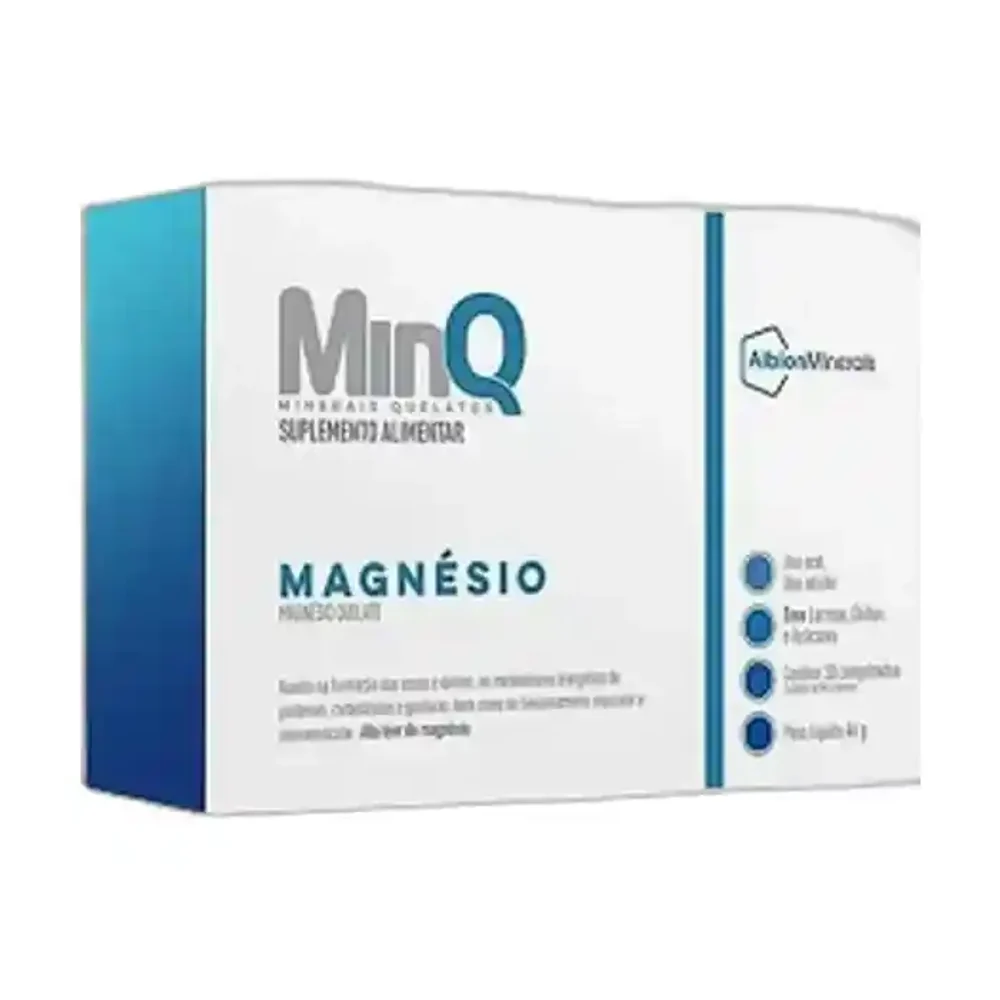 Minq magnésio 30 cápsulas Inzyeme — embalagem