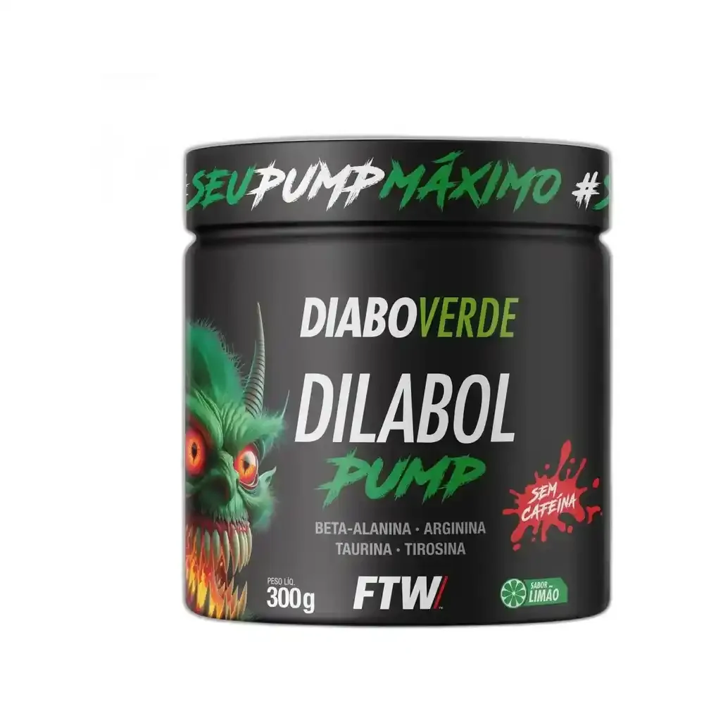 Diabo Verde #Dilabol 300 g limão FTW — embalagem