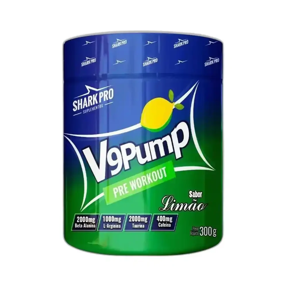 Shark V9 Pump 300 g Refri de limão Shark Pro — embalagem