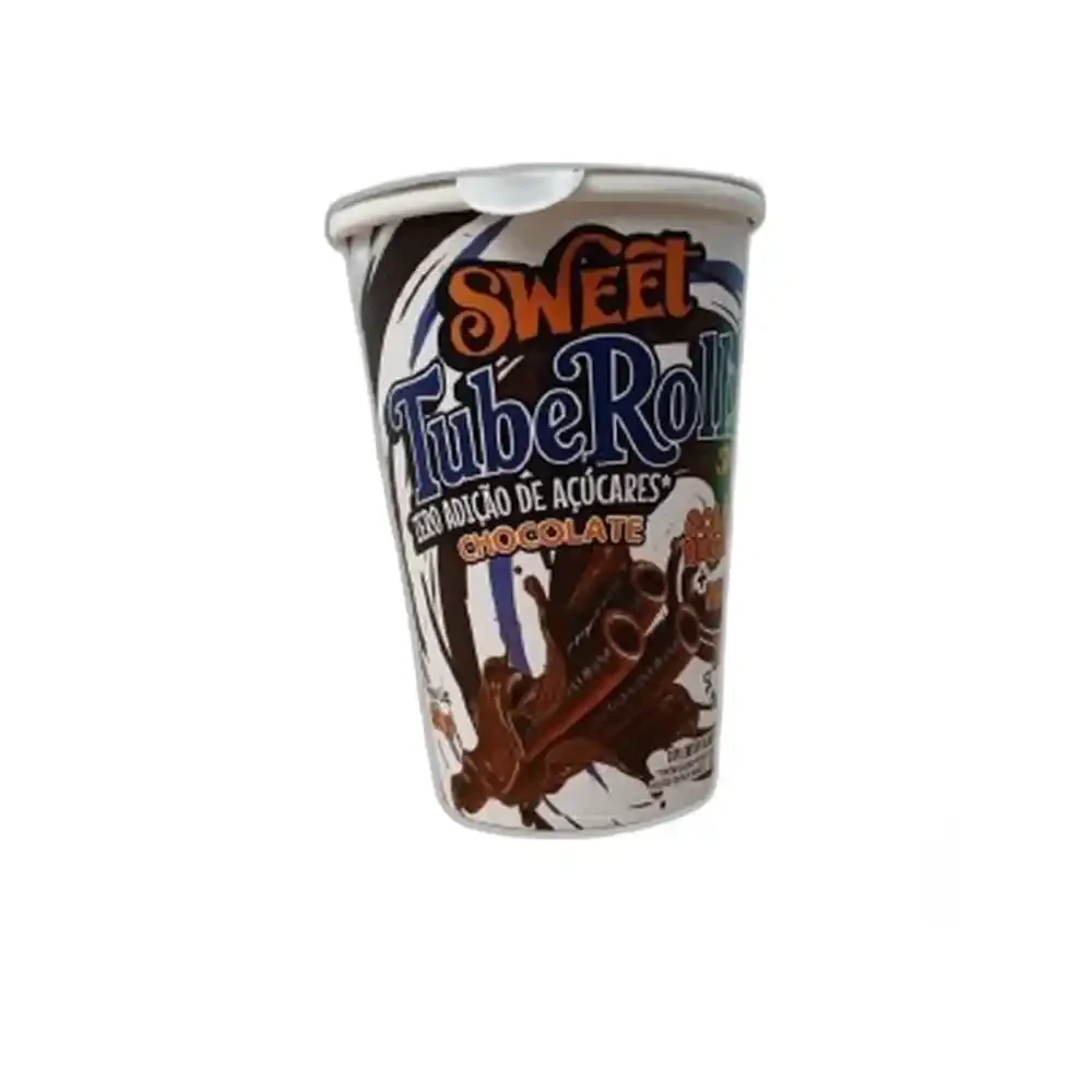 Sweet Tuberolls chocolate 50 g Canibal — embalagem