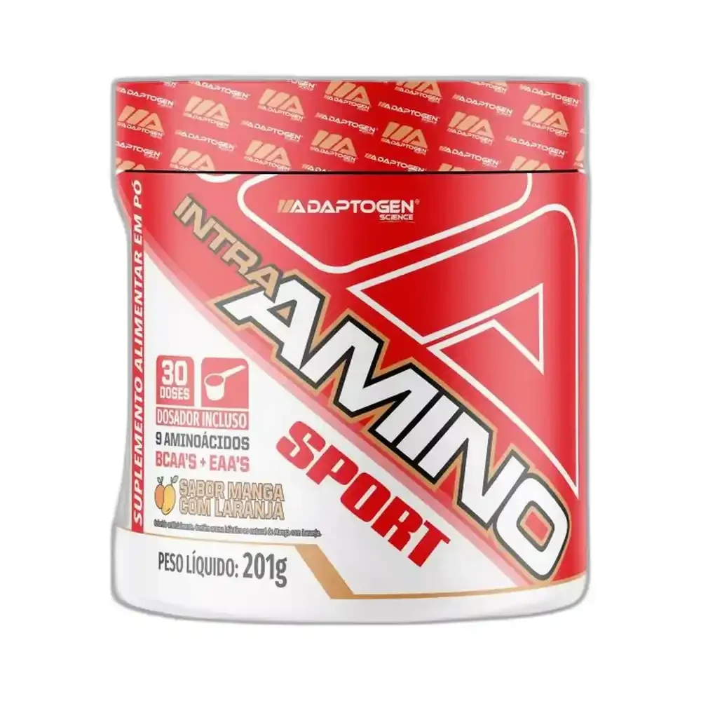 Intra Amino Sport Manga com laranja 201 g Adaptogen — embalagem