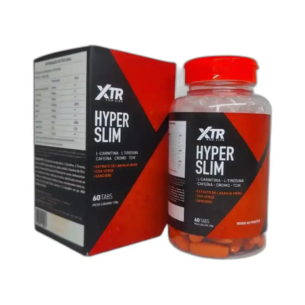 Hyper Slim Extrato de laranja 60 Cápsulas — embalagem