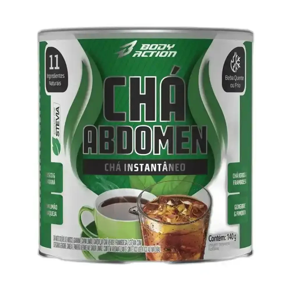 Cha Abdomen Bodyaction, 140 g — embalagem
