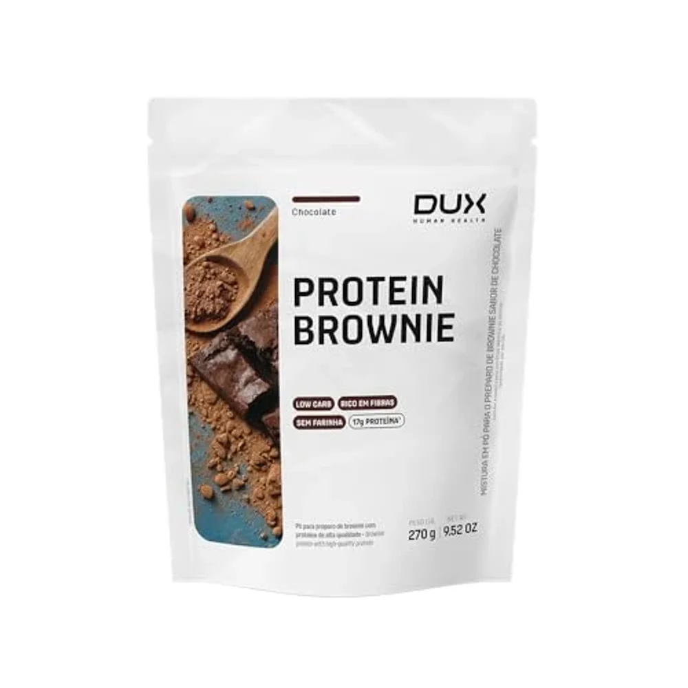 DUX Protein Brownie Refil 270 g — embalagem