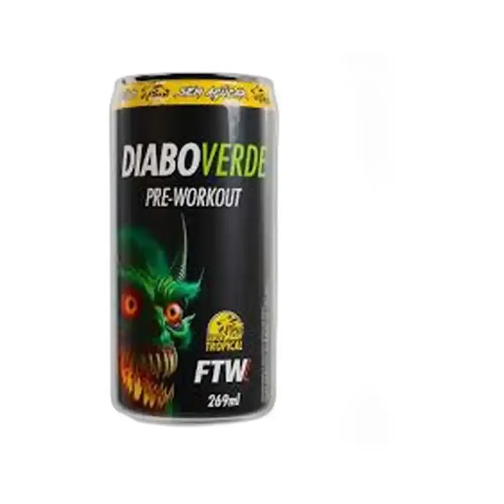 Diabo Verde Lata Tropical FTW — embalagem