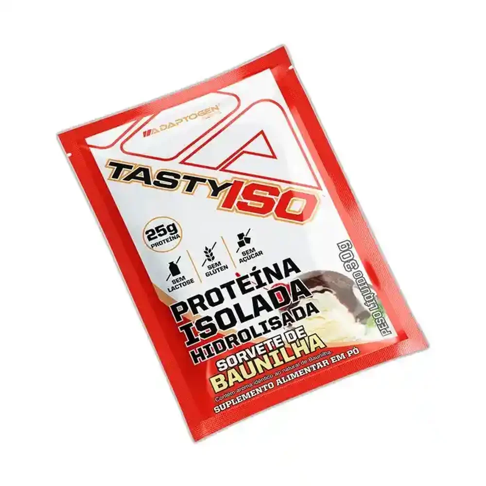 Tasty Iso Sorvete de baunilha Adaptogen — embalagem