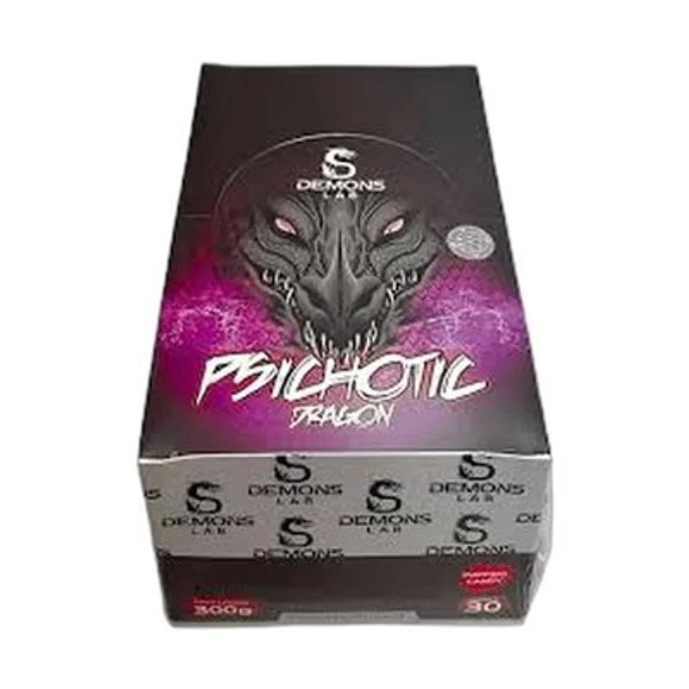 Demons Lab - Psychotic Dragon Fr. vermelhas 30 X 10 g, 30 × 10 g — embalagem