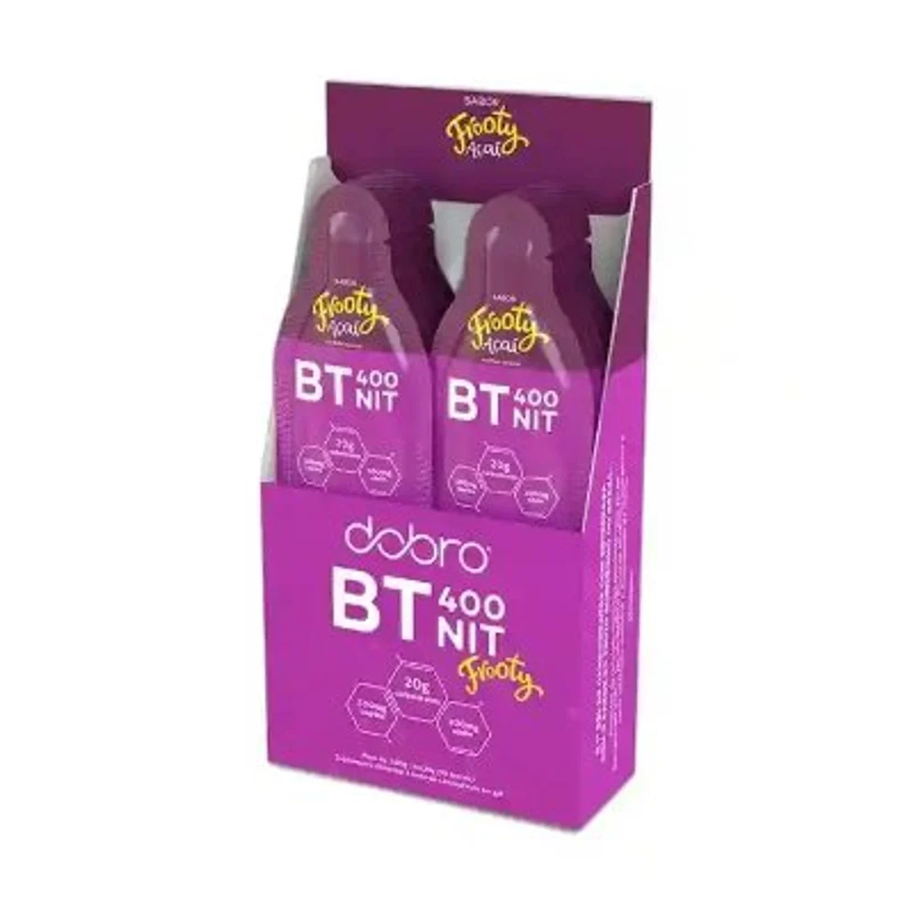 Dobro Bt Nitrato Gel açaí Frooty, 10 × 30 g — embalagem