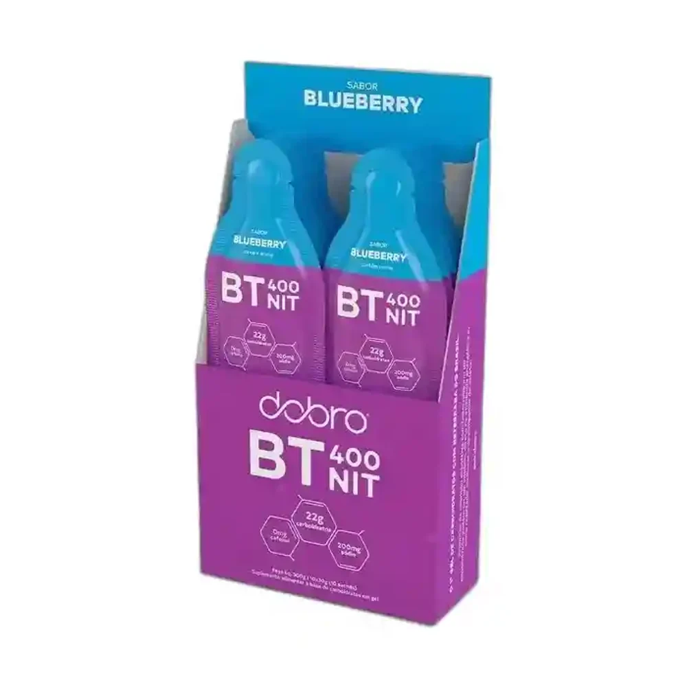 Dobro Bt Nitrato Gel Blueberry, 10 × 30 g — embalagem