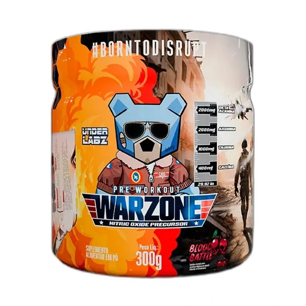 Under Labz Warzone Blood Battle 300 g — embalagem