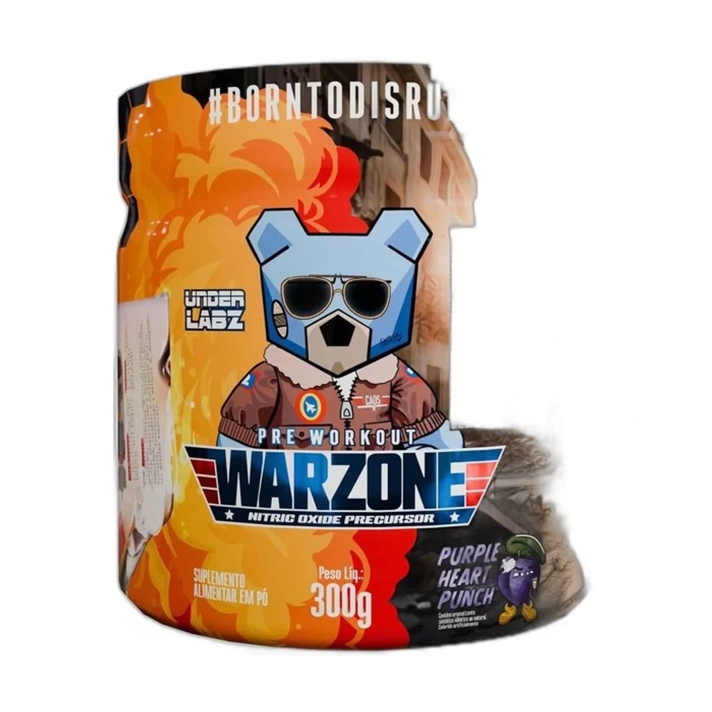 Under Labz Warzone Purple Heart Punch, 300 g — embalagem