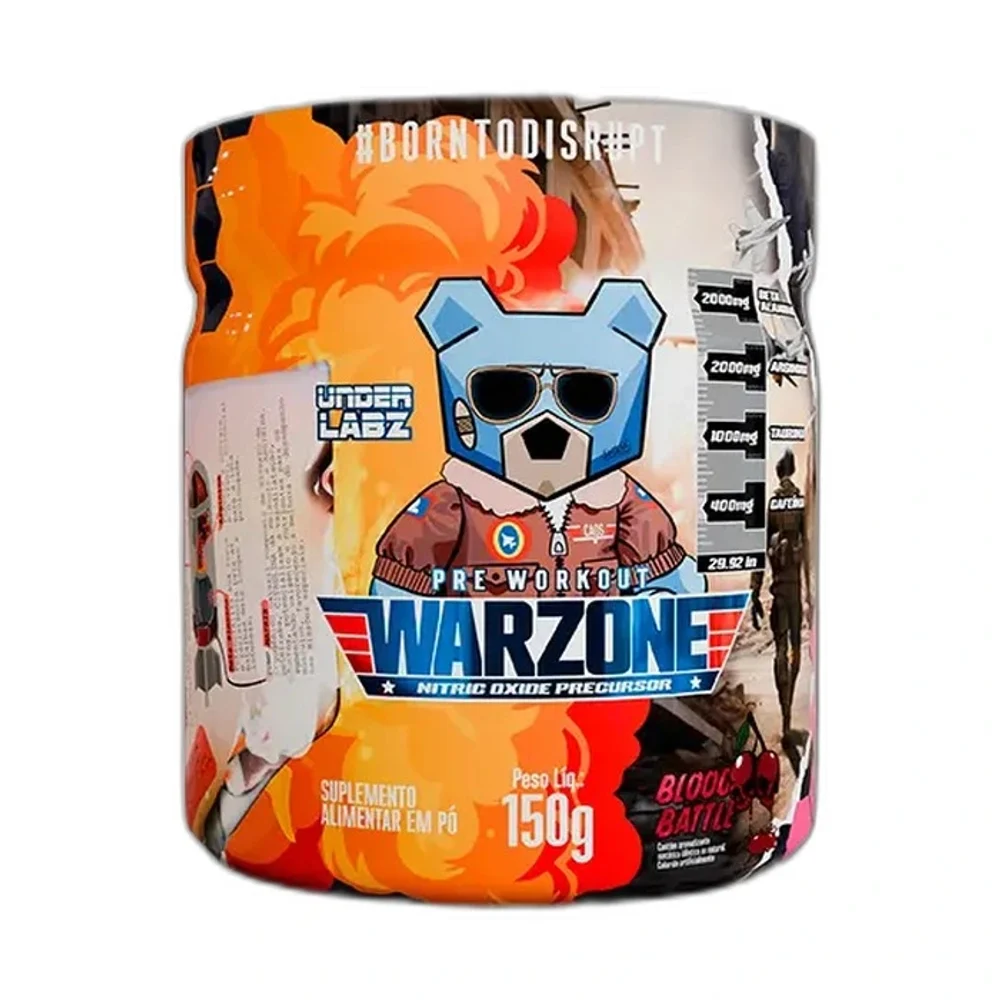 Under Labz Warzone Blood Battle 150 g — embalagem