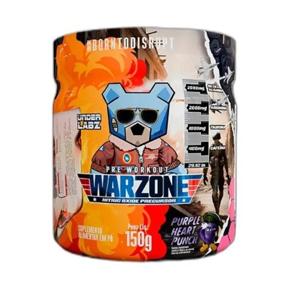 Under Labz Warzone Purple Heart Punch 150 g — embalagem