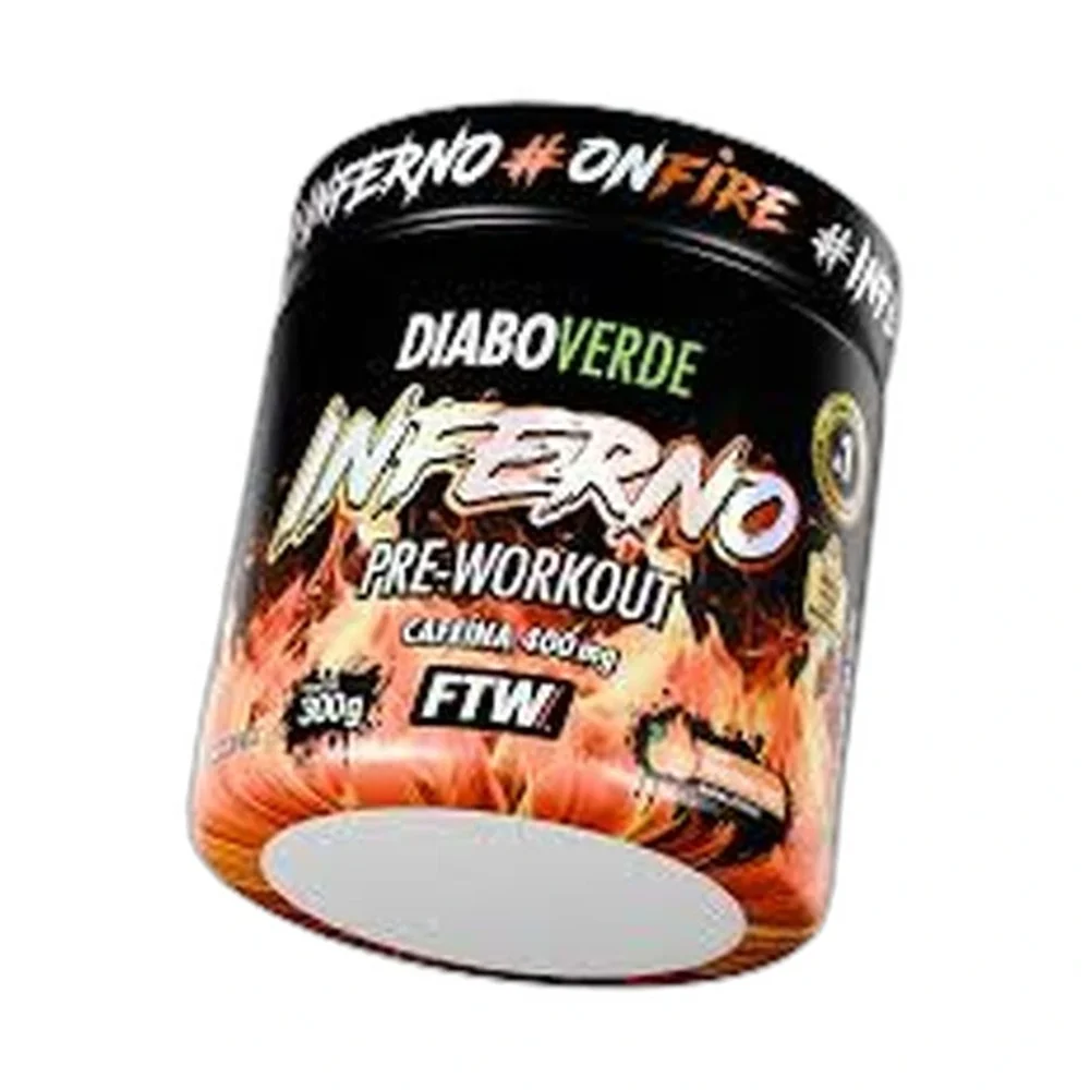 Diabo Verde Inferno tangerina 300 g FTW — embalagem
