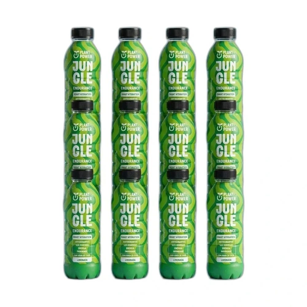 Fardo Plant Power Jungle Endurance Limonada 12 × 500 ml — embalagem