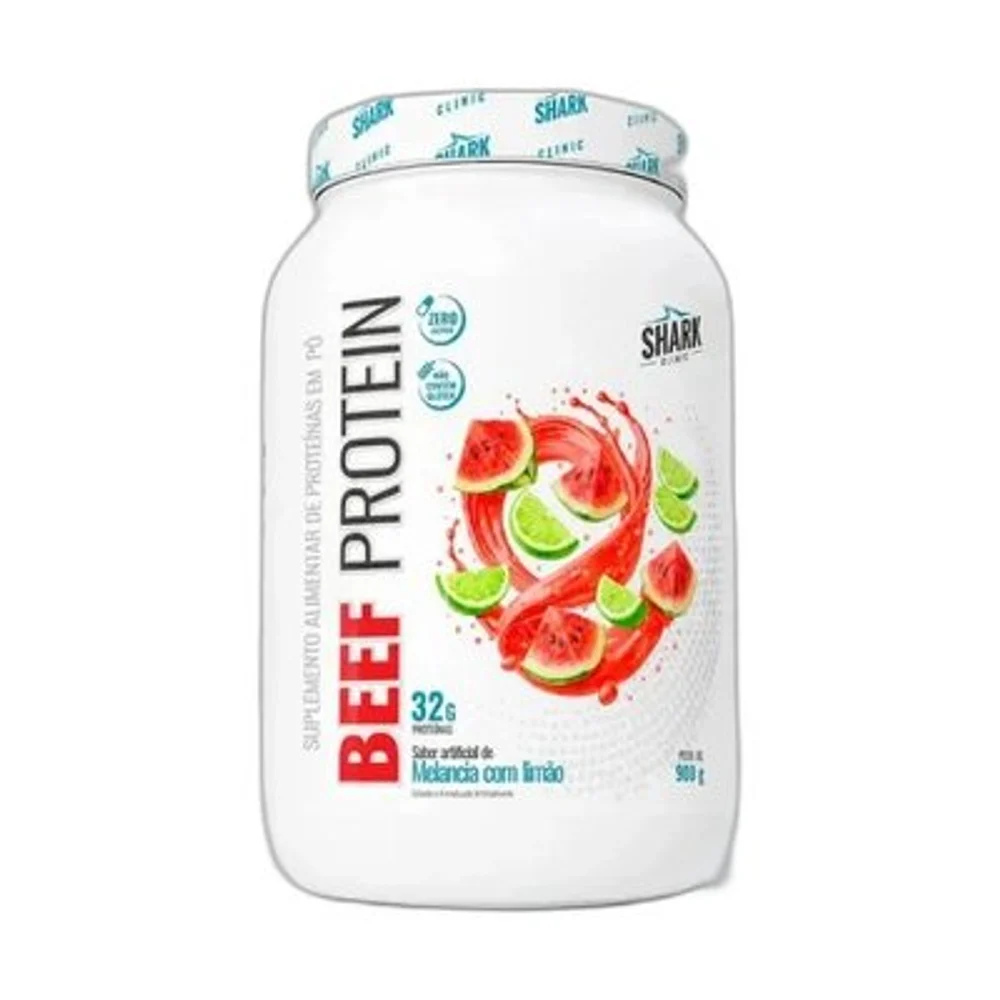 Shark Whey Beef Melancia com limão 900 g Shark Pro — embalagem