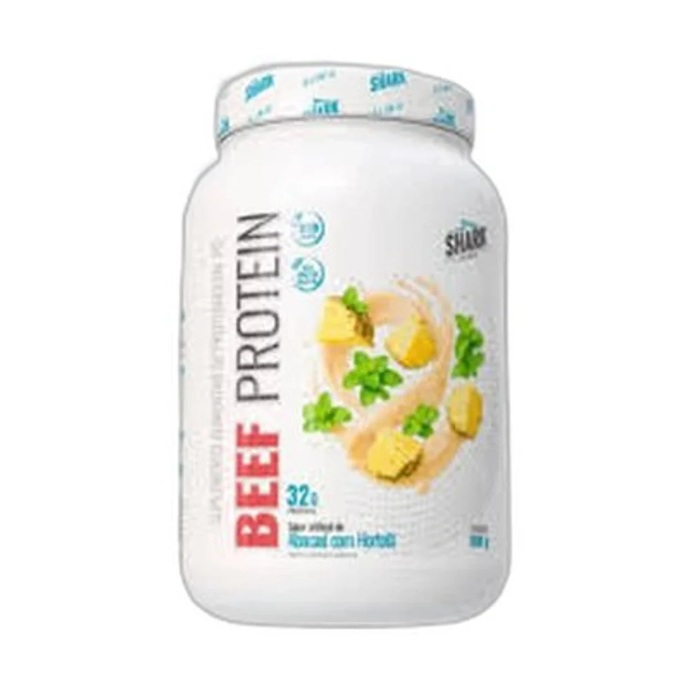 Shark Whey Beef Abacaxi com hortelã 900 g Shark Pro — embalagem