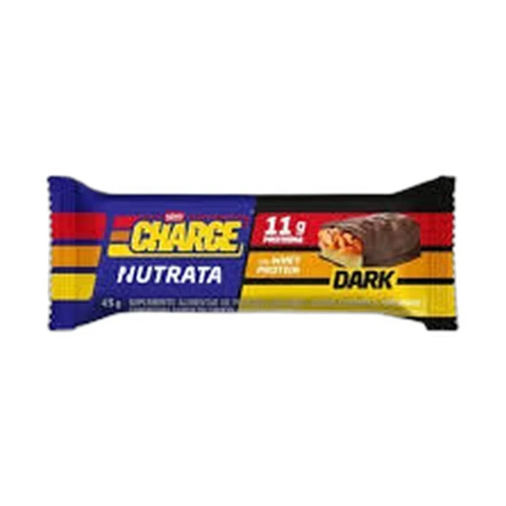 Nutrata Charge Dark Bar 45 g — embalagem