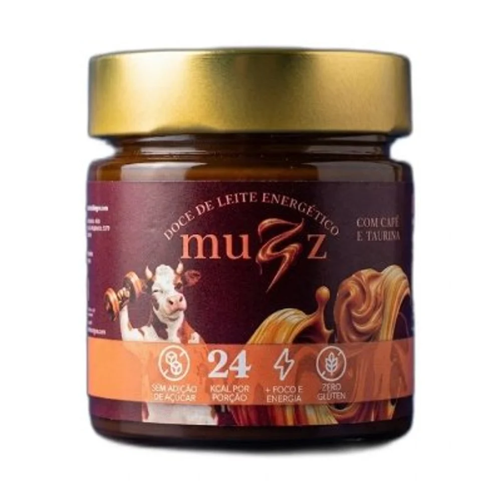 Muzz doce de leite 250 g — embalagem