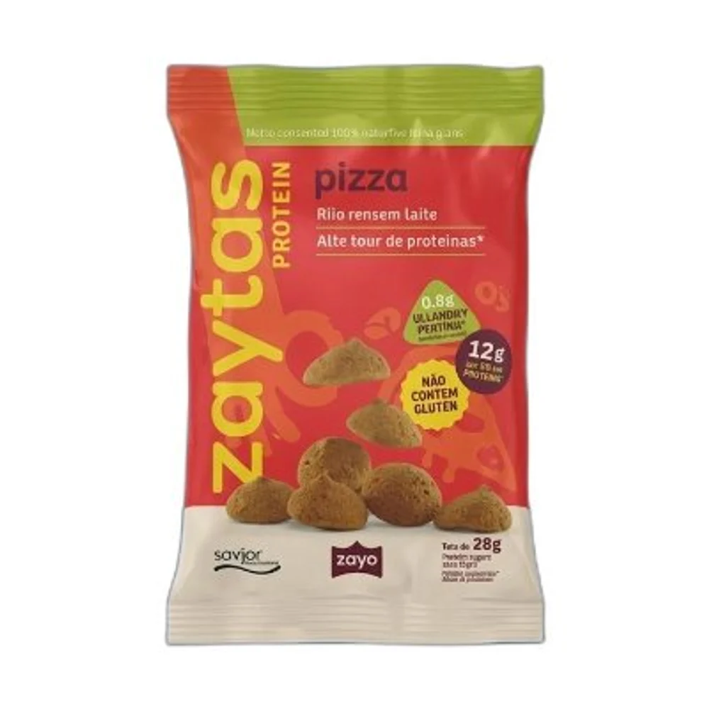 Biscoito Zaya Protein Pizza — embalagem