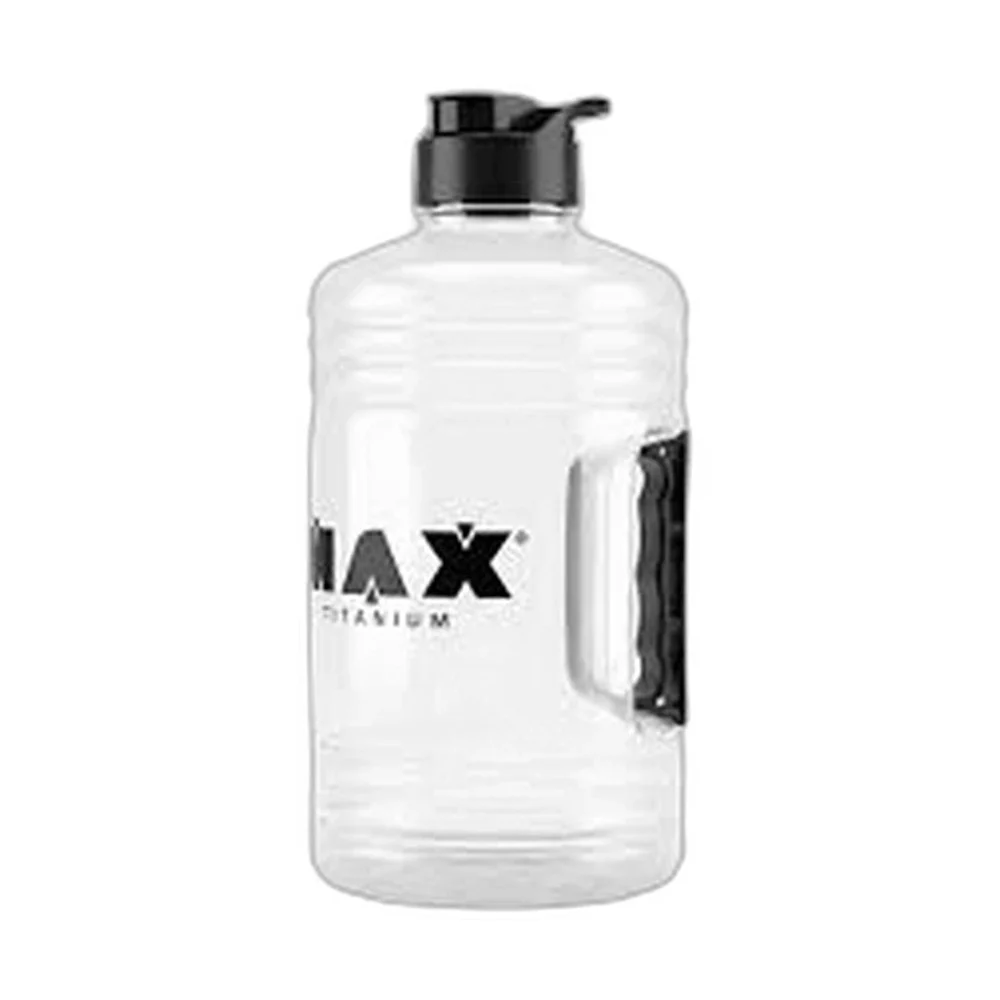 Galao 1.8 l Transparente Tampa Preta Max Titanium — embalagem