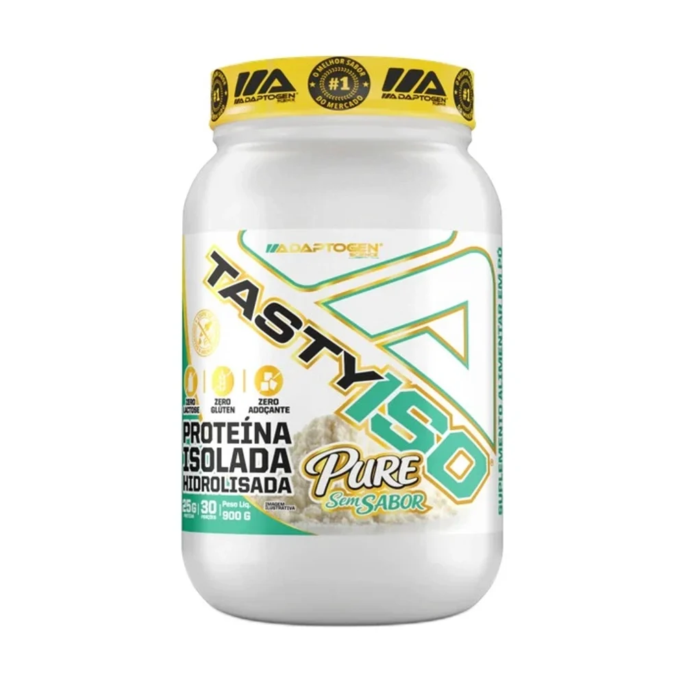 Tasty Iso Pure sem sabor Adaptogen 900 g — embalagem