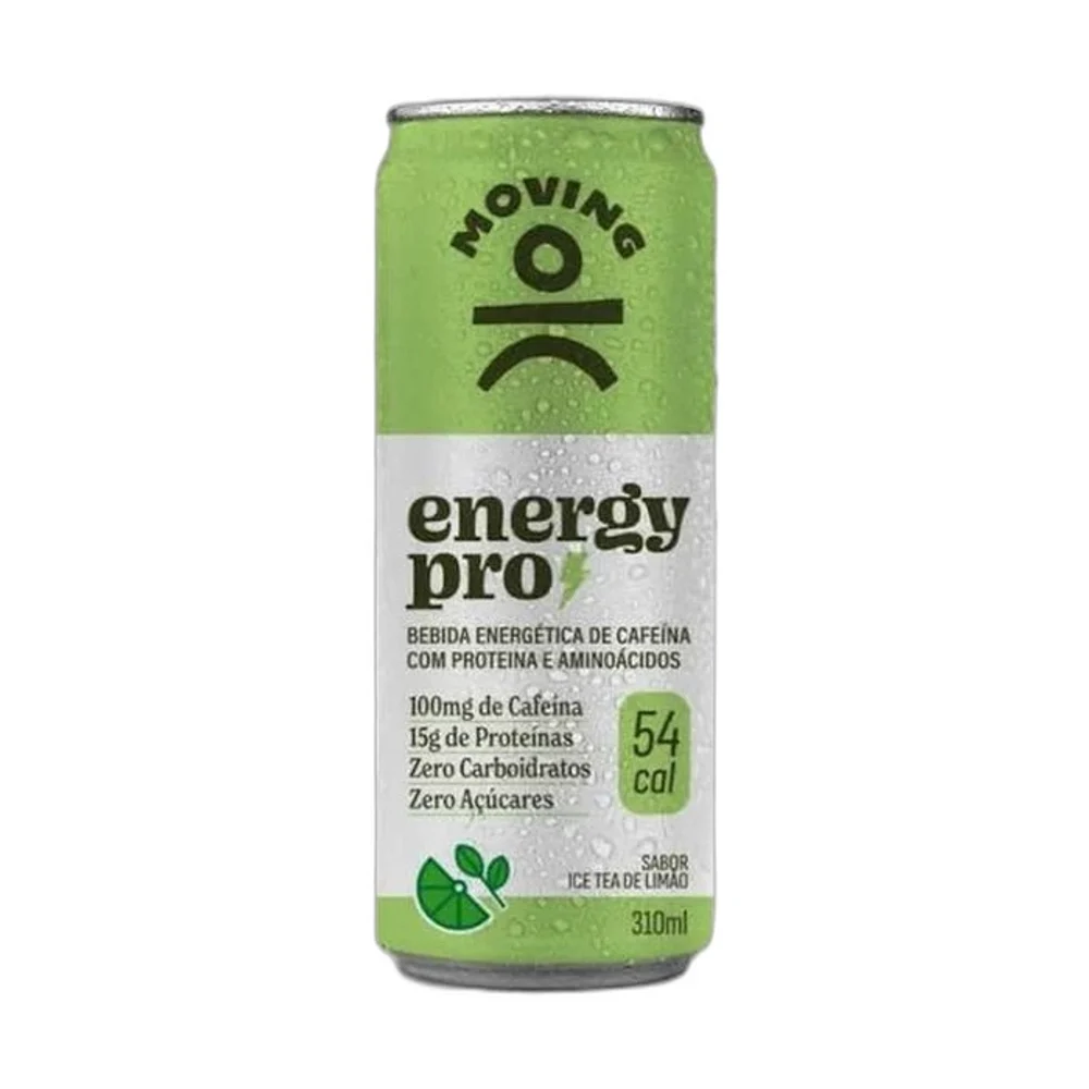 Moving Energy Pro Ice Tea e limão 310 ml — embalagem
